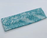 Pastel Blue Adage Headband-Turban Twist and Yoga Styles | Sweet Stitch Novelties