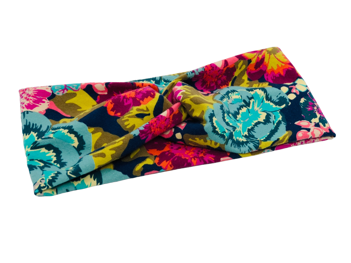 Boho Floral Headband-Twist or Yoga | Sweet Stitch Novelties